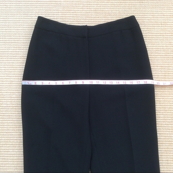 Albert Nipon Black Lined Wide Leg Pants - Size 8 - Picture 8 of 13